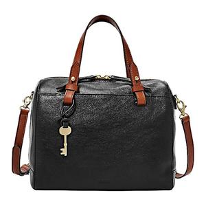 Сумка Fossil Women's Rachel Satchel Purse, черный/коричневый