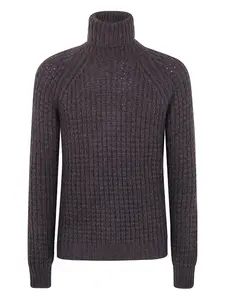 Водолазка в рубчик Nuur, коричневый