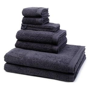 Superwuschel Набор полотенец Möve (8 шт), 50x1x100 см, темно-серый