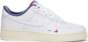 Кроссовки Nike Kith x Air Force 1 Low 'France', белый