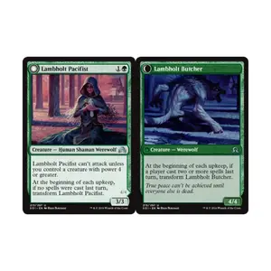 CCG Ламбхольт Пацифист // Ламбхольт Мясник (U), MTG - Shadows Over Innistrad
