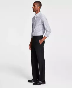 Мужские классические брюки Performance Dress Pants Michael Kors, черный