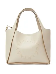 Сумка-тоут с логотипом STELLA MCCARTNEY, нейтральный