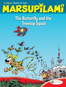 The Butterfly and the Treetop Squid (Marsupilami) (Volume 9) (Cinebook)