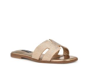 Сандалии Nine West Giselleh Sandal, золотой металлик