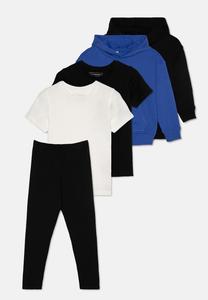 Толстовка Unisex Friboo, цвет black/blue/off-white