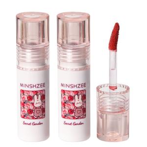 Крем-блеск для губ Secret Garden увлажняющий легко растушевывается стойкий осветляющий MINSHZEE