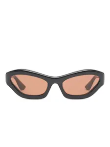 Солнцезащитные очки в оправе «кошачий глаз» с тонированными линзами Port Tanger, черный