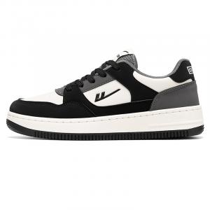 Кроссовки WARRIOR Skateboarding Shoes Unisex Low-top Beige/Black, бежевый/черный