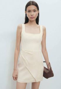 Платье Mango SHORT, Off-White