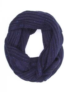 Шарф-труба COLLEZIONE ALESSANDRO Softy, темно-синий