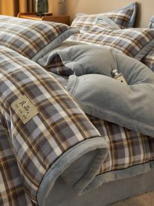 MIDO HOUSE Комплект постельного белья 1,2 м, 150x200 см, 4 предмета, цвет Monica