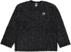 Лонгслив Supreme x The North Face High Pile Fleece Long-Sleeve Top 'Black', черный