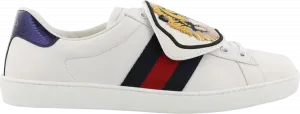 Кроссовки Gucci New Ace Tiger Strap, белый