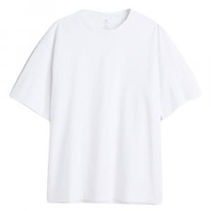 Футболка H&M Loose Fit, белый