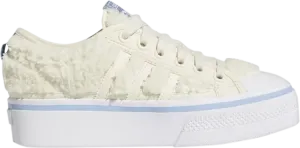 Кроссовки Adidas Wmns Nizza Platform 'Wonder White', кремовый
