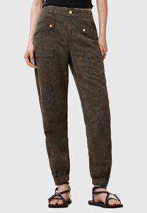 Брюки AllSaints, зеленый