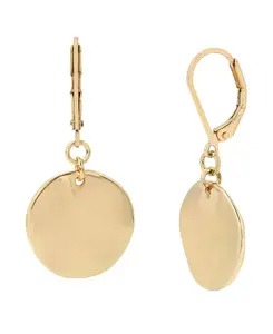 Золотые серьги-диски Robert Lee Morris Soho, gold