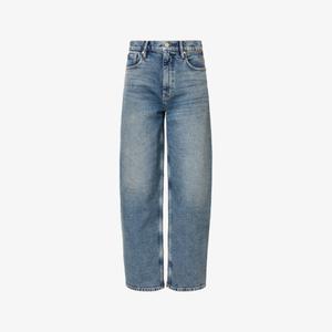 Джинсы Allsaints Sadie с расклешенными штанинами, синий