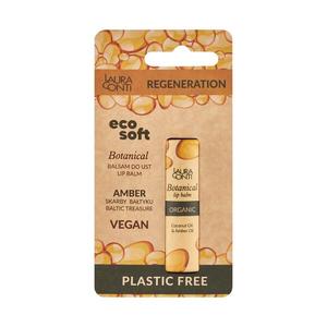 Бальзам для губ Сокровище Балтийского моря, 7,2 г Laura Conti Eco soft botanical vegan