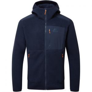 Мужская куртка с капюшоном с высоким ворсом Mountain Equipment, синий