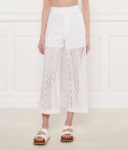 Брюки Flare fit Liu Jo, белый