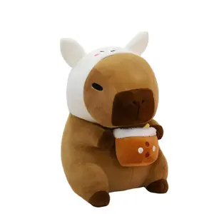 Капюбон с капибарой плюшевая кукла высота 23см/30см/40см DAKUTU