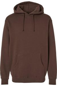 Толстовка с капюшоном Independent Trading Co. Heavyweight, коричневый