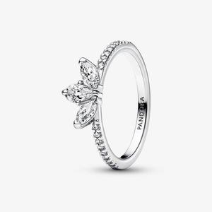 Кольцо Pandora Timeless Sparkling Herbarium Cluster, серебро