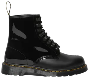 Кроссовки Dr. Martens Pleasures x 1460 Smooth Patent Lamper 'Black', черный