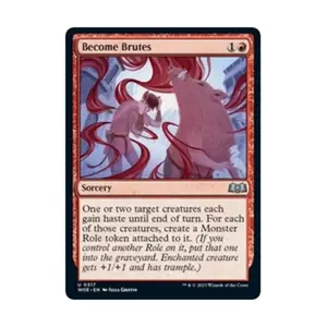 CCG Стать зверями (U), MTG - Wilds of Eldraine