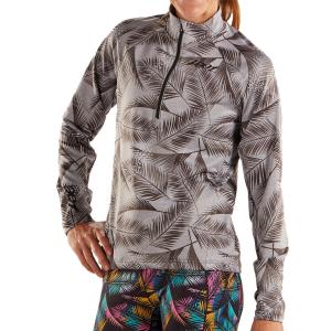 Джерси с коротким рукавом для женщин, спортивный бег, стиль Half-Zip Ali'i 2019 ZOOT, красный Белый