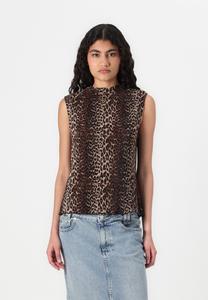 Топ PCFLORA Pieces, черный