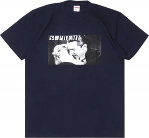Футболка Supreme Bela Lugosi Tee 'Navy', синий