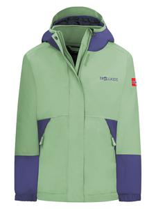 Функциональная куртка Trollkids 3in1 Kjerak, цвет Grün/Dunkelblau