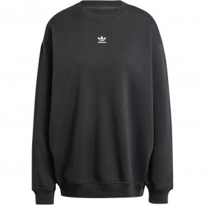 Флисовая оверсайз толстовка Essentials Adidas Originals, черный