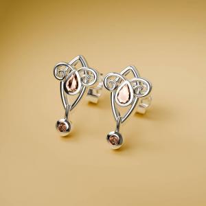 Серьги Winx Club X Gadget4entertainment Stella Winx Charmix, серебро