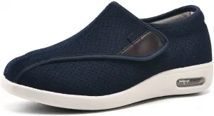 Мужские слипоны YSUEFIJO, женские кроссовки для бега и тенниса, обувь широкого размера, легкая, дышащая вязаная спортивная обувь, оксфорды на липучке, нескользящие спортивные туфли No Brand