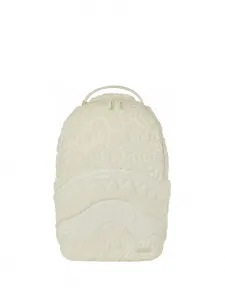 Рюкзак с мотивом акулы Sprayground, бежевый