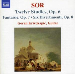 CD диск Sor / Krivokapic: Twelve Studies Op. 6 / Fantaisie Op. 7