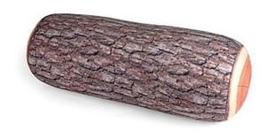 Дорожная подушка ствол дерева 35 см полиэстер/эластан коричневый Kikkerland