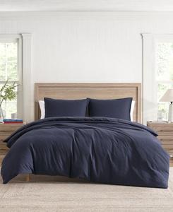 Комплект постельного белья Monogram Matelasse из 3 предметов, размер Full/Queen Tommy Hilfiger, Navy