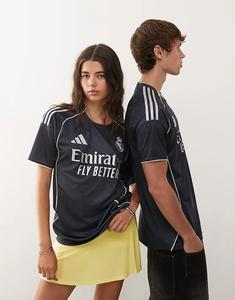 Футболка выездная adidas Football Real Madrid 25/26 черного цвета Adidas Performance