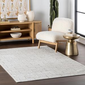 nuLOOM Xanthe Геометрический ковер 275 x 366 см для гостиной спальни столовой, beige