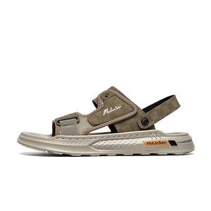 Mulinsen Пляжные сандалии мужские коричневые/серые/черные