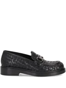 Плетеные лоферы Seline LA ROSE, черный
