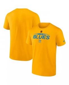 Мужская желтая футболка St. Louis Blues Special Edition 2.0 Authentic Pro Fanatics, желтый