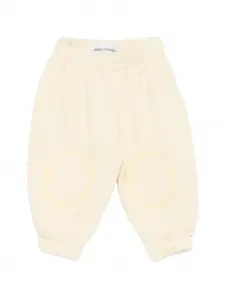 Спортивные штаны с накладками на коленях Bobo Choses, бежевый