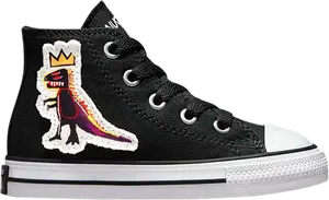 Кроссовки Converse Jean-Michel Basquiat x Chuck Taylor All Star High TD Pez Dispenser, черный