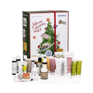 Адвент-календарь Korres 2025, 24 предмета